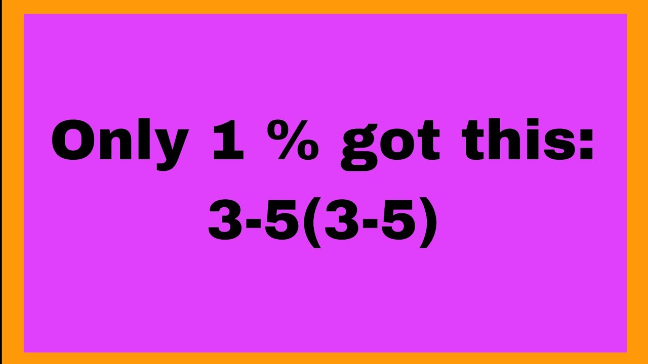 An interesting maths trick