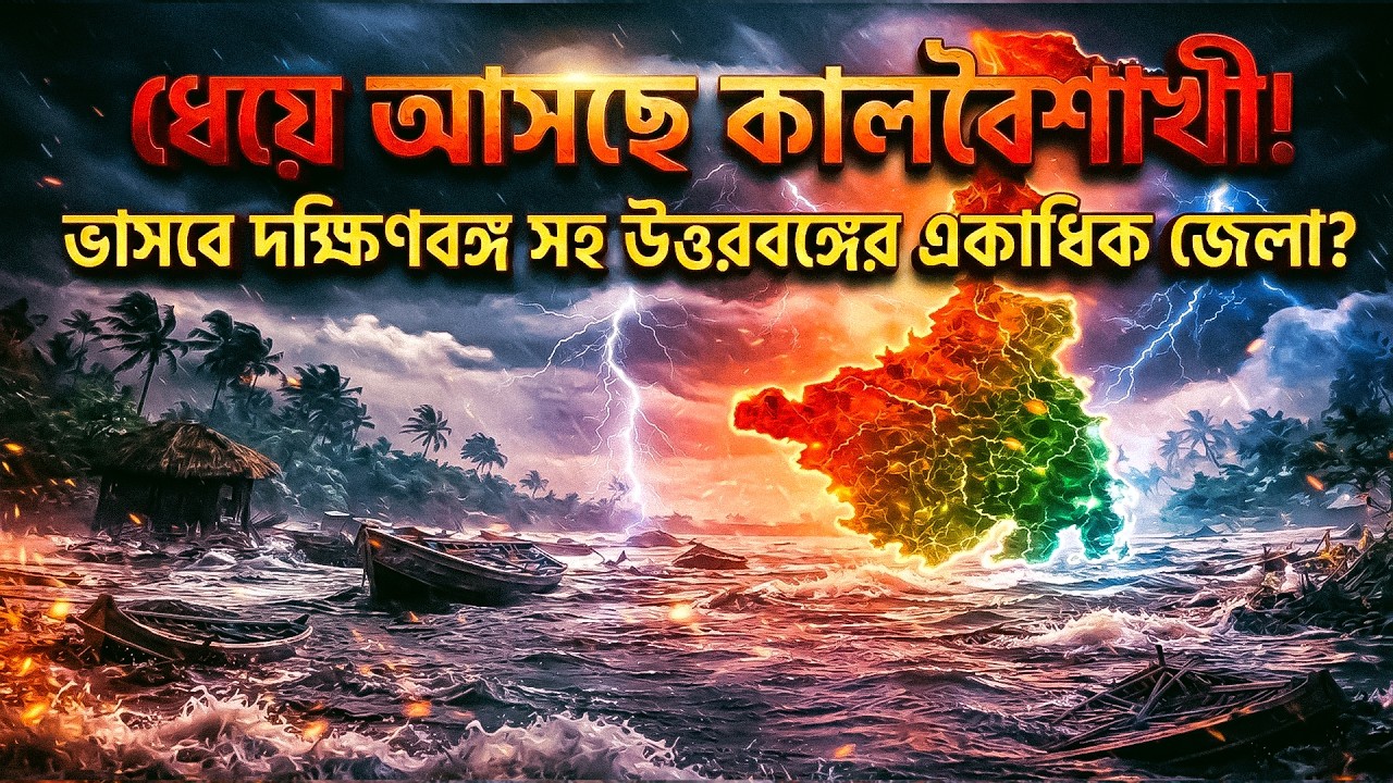 ধেয়ে আসছে কালবৈশাখী!  Kalbaisakhi || WeatherUpdate || Weather update   || West Bengal Weather