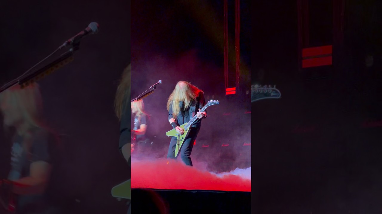 Megadeth in Quebec City #metal #metalhead #megadeth #megadethfans #davemustaine