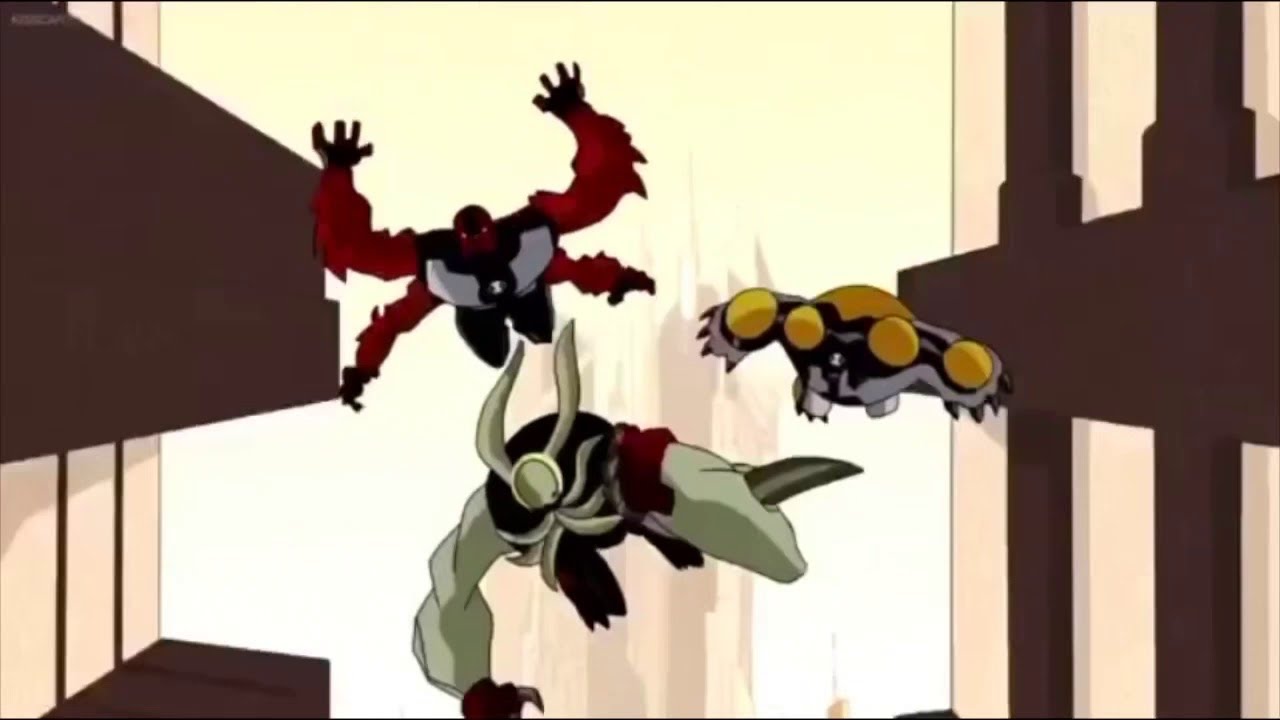 Ben, Ben 10K, Gwendolyn & Gwen vs Vilgax, Dr. Animo & Exo-Skull AMV