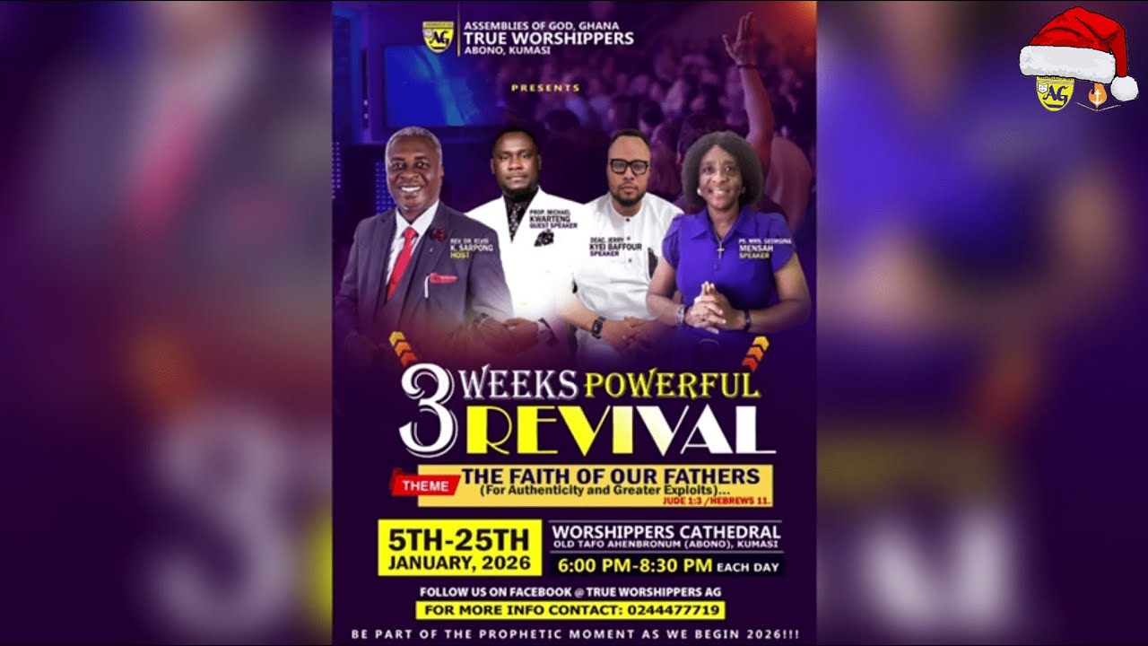 3 WEEKS REVIVAL || DAY 8 || 12/01/2026