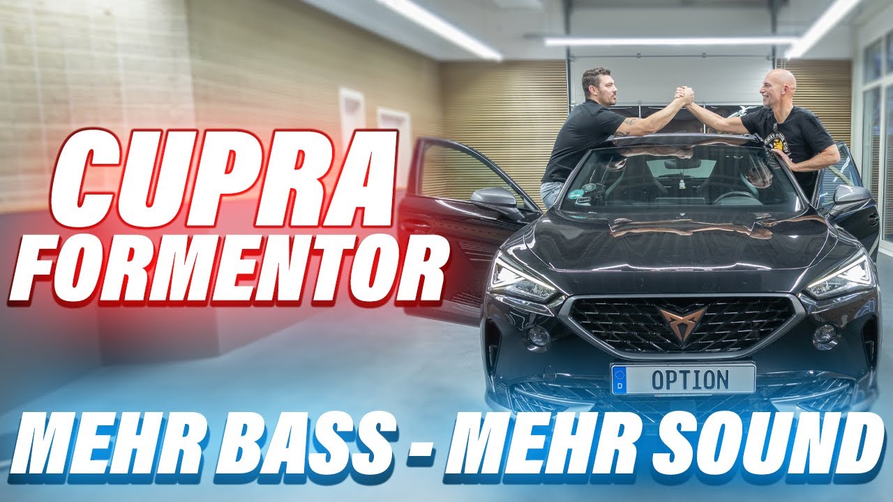 Cupra Formentor Standard Soundsystem Lautsprecher und Subwoofer + DSP einbauen | OPTION