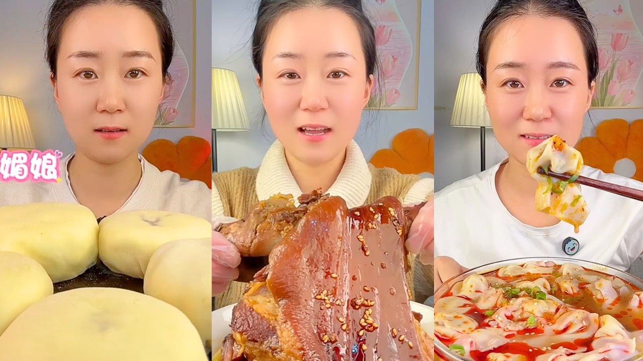 Chinese Home-Style Food Eating Show | Noodles, Buns & Daily Dishes #24