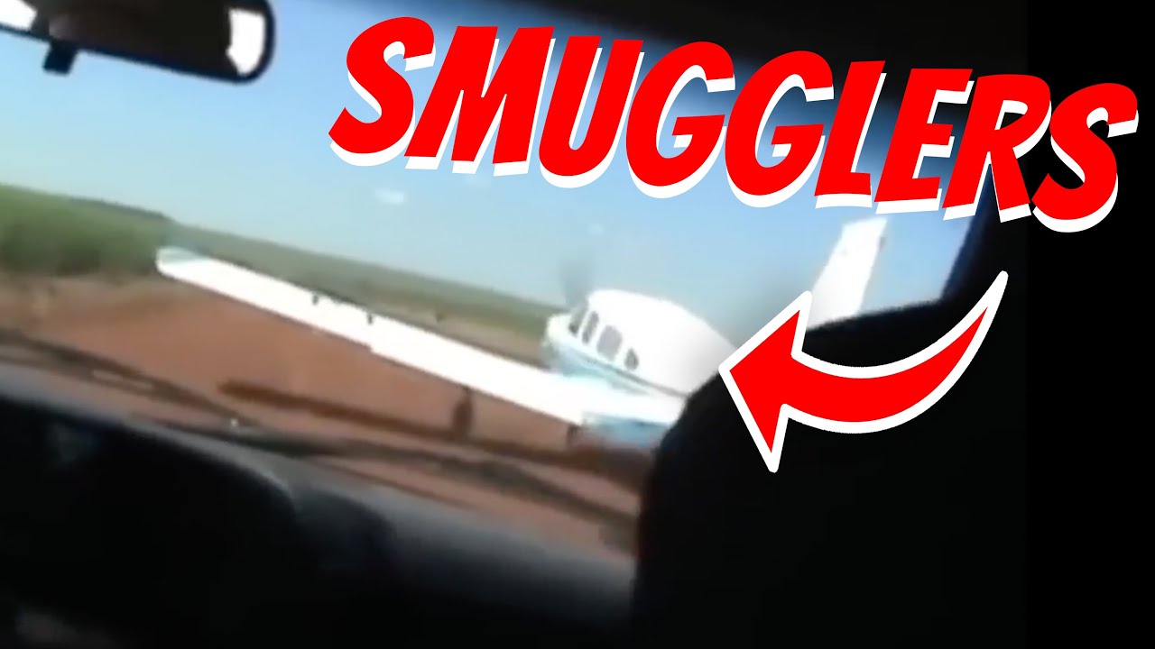 Police RAM PLANE to Stop Drug Smugglers