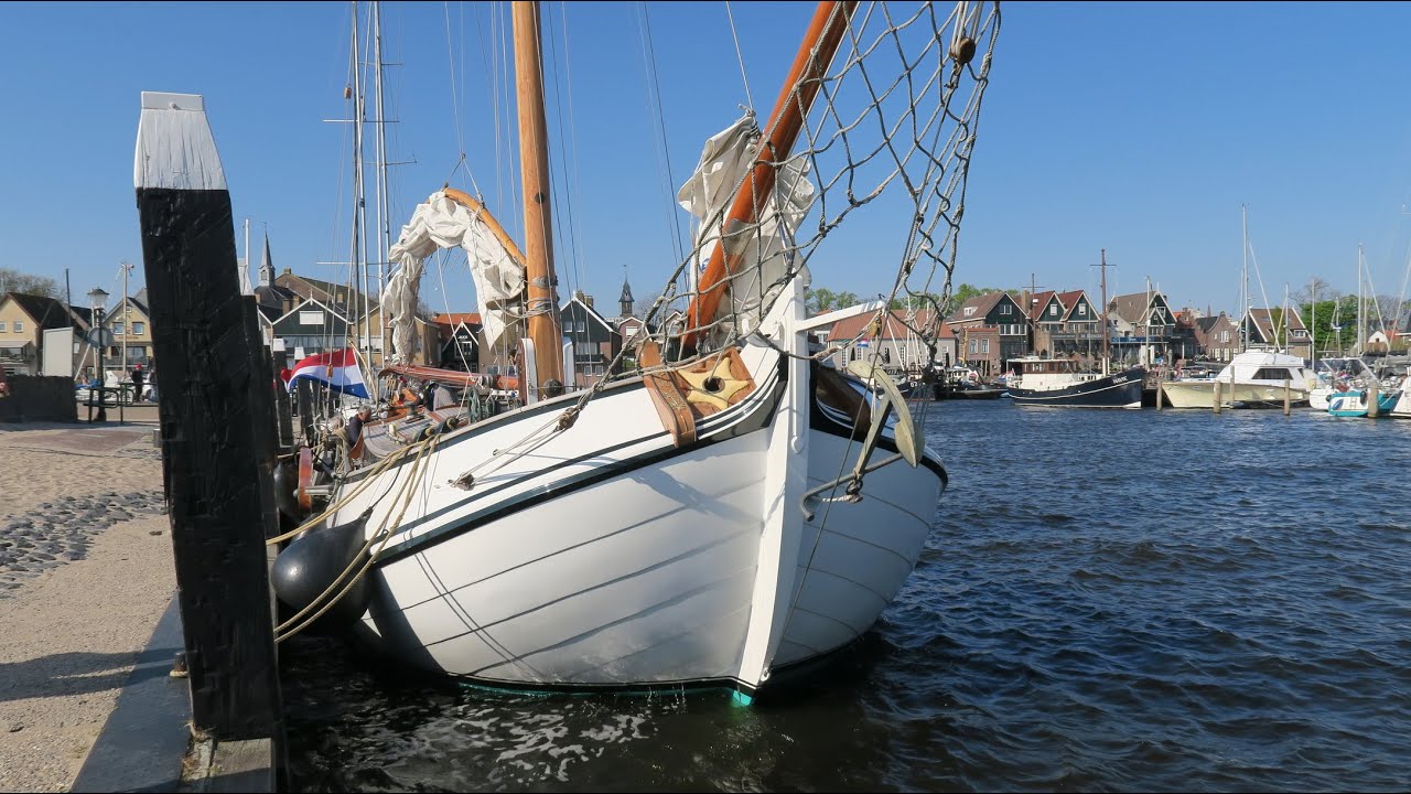Afmeren in de haven van Urk - Lemsteraak Wadwaai 2022-06