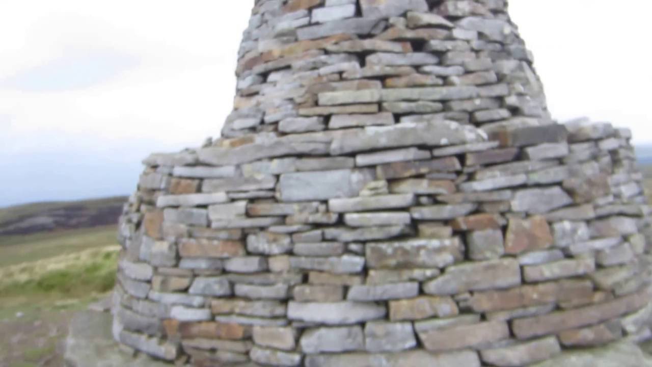 A windy day at Nine Standards Rigg