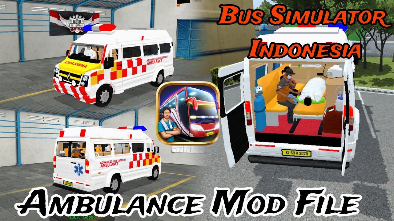 How To Add Indian Ambulance In Indonesia Bus Simulator। Bussid Gaming । Gaming Guru Bly
