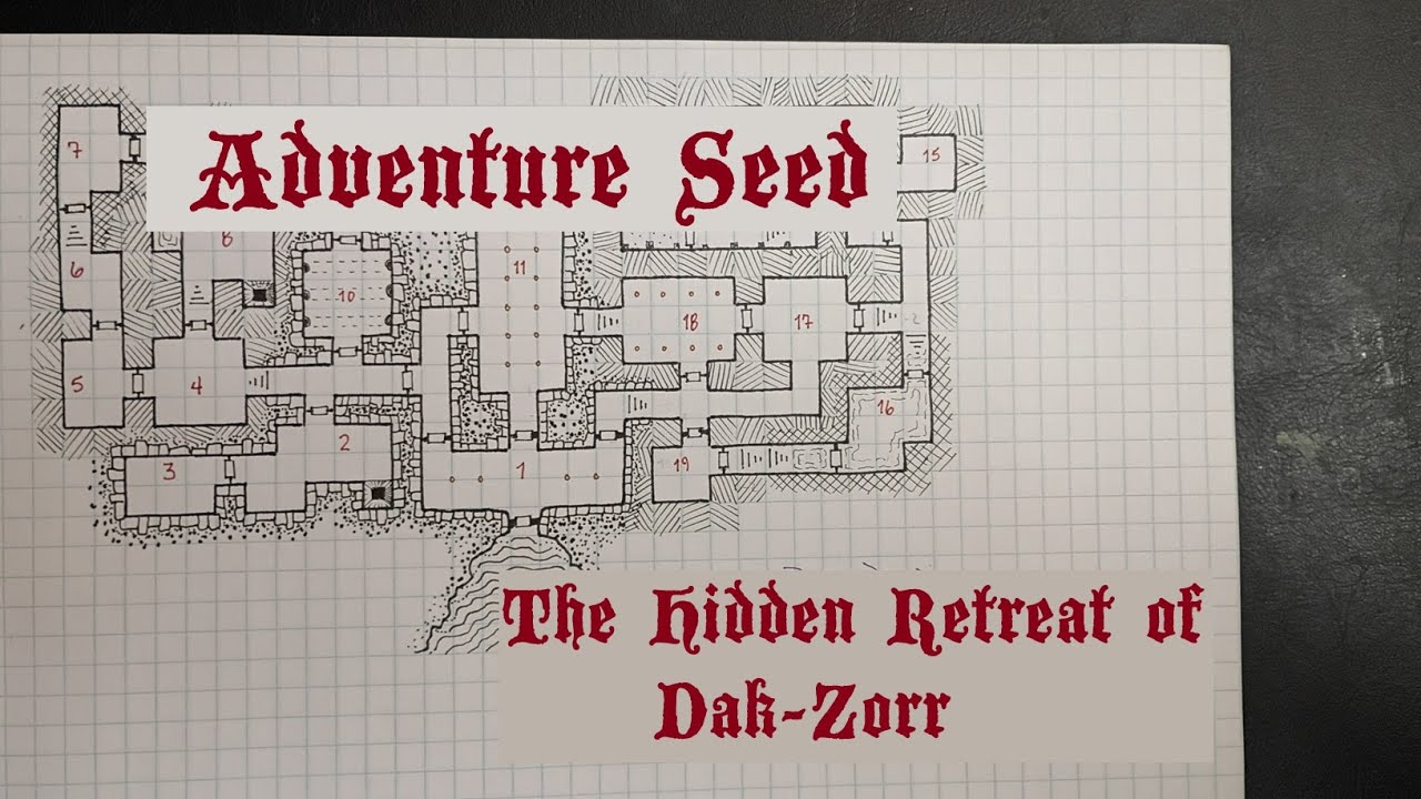 World of Weirth Adventure Seeds | The Hidden Retreat of Dak-Zorr