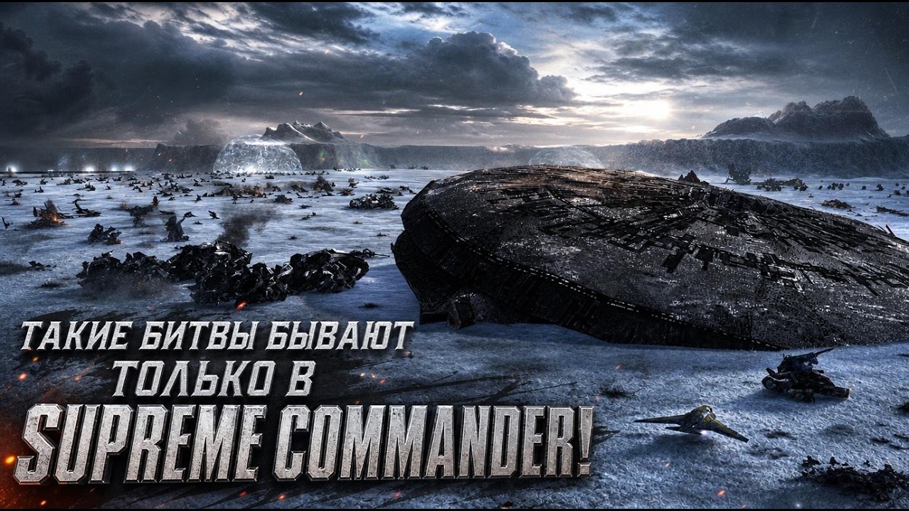 ТАКИЕ БИТВЫ БЫВАЮТ ТОЛЬКО В SUPREME COMMANDER