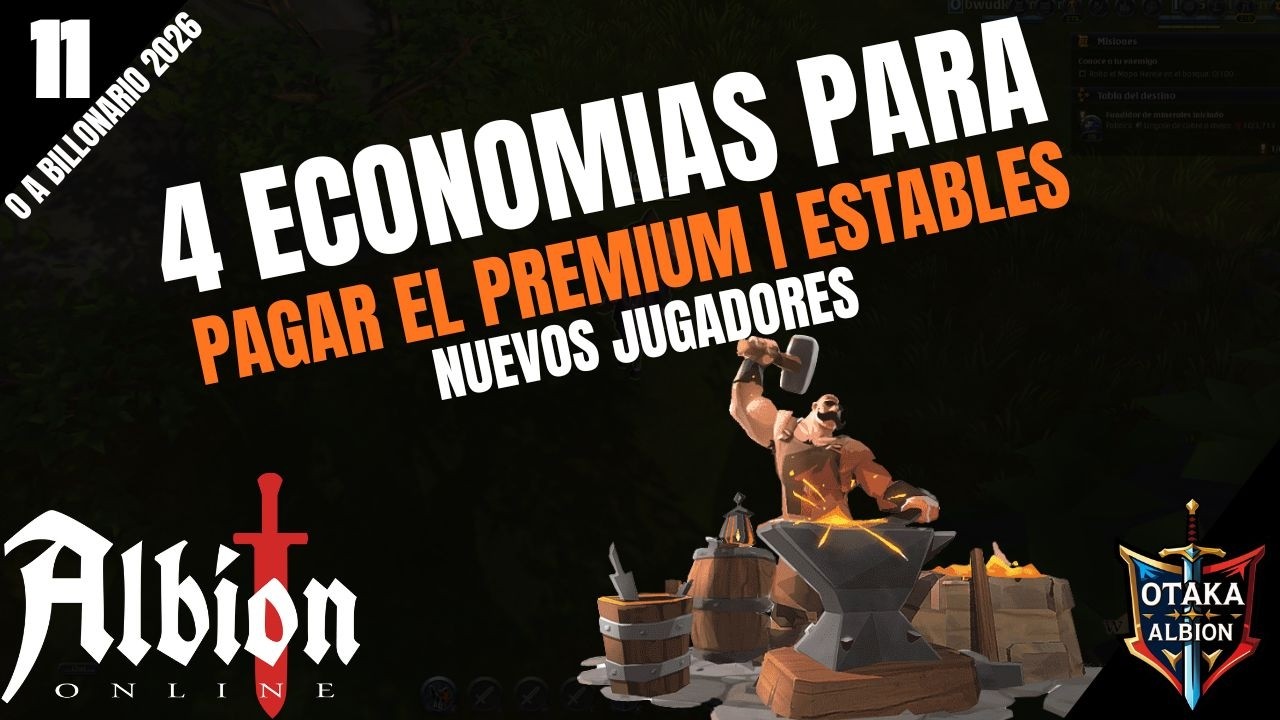 ALBION ONLINE 2026 |CAP 11 | 4 ECONOMIAS RENTABLES  | MI RECOMENDACION PARA JUGADORES NUEVOS