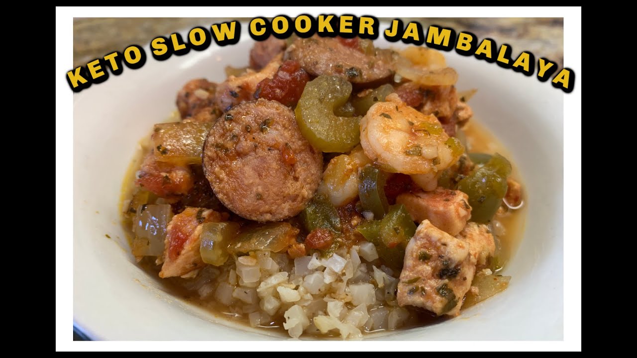 How to Make Keto Slow Cooker Jambalaya