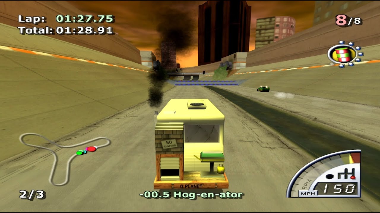 Rumble Racing HD (2001) PCSX2 PS2 Gameplay