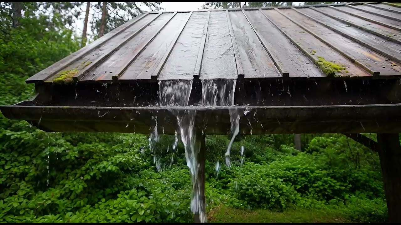 Cozy Cabin Rain 🌧️ | Stress Relief & Peaceful Sleep Ambience