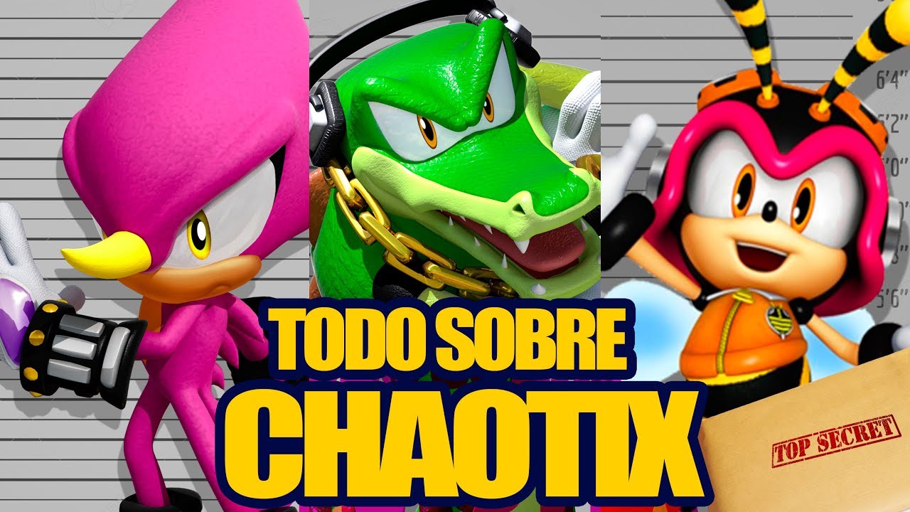 TODO SOBRE : TEAM CHAOTIX - Historia , Curiosidades y Mas - Sonic The Hedgehog | Emerald Planet