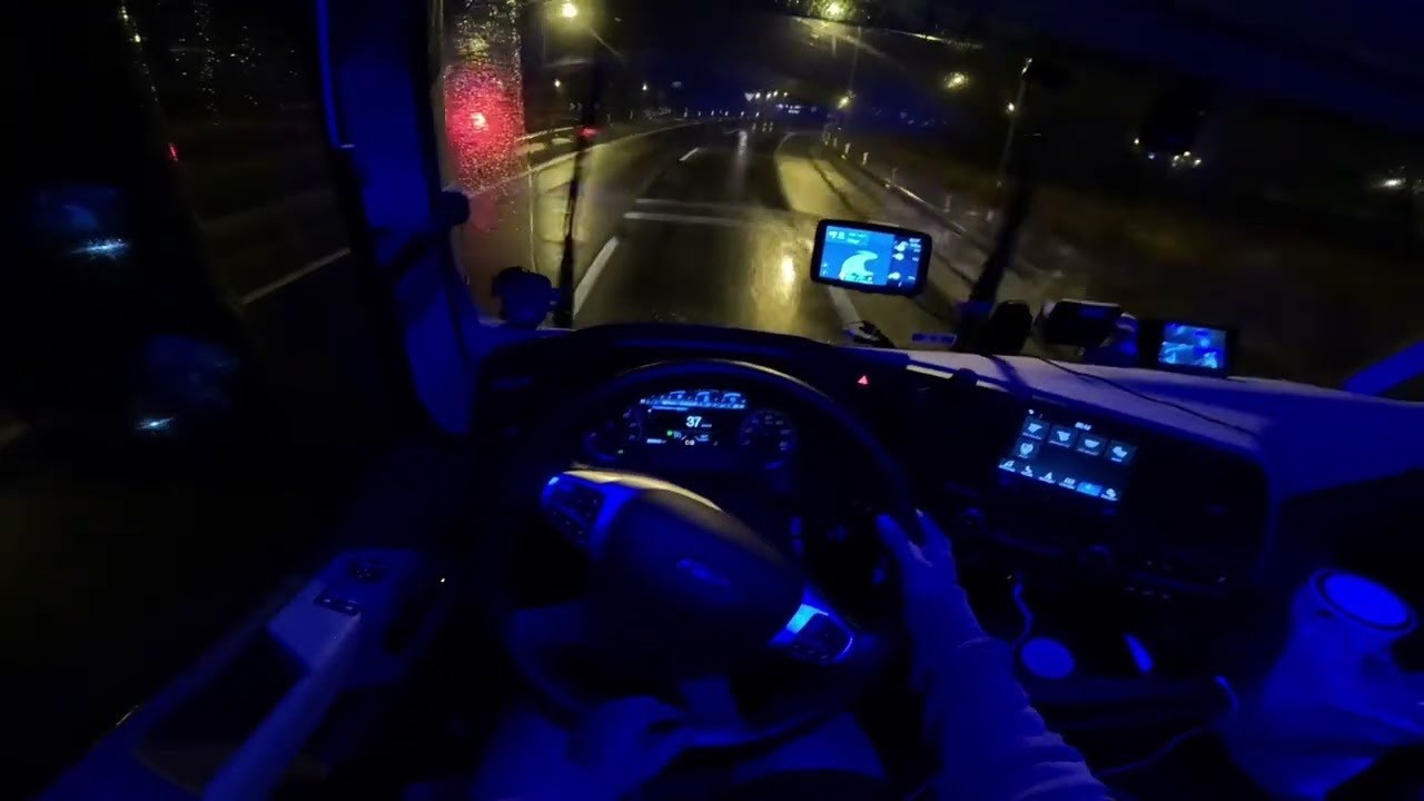 🌧️ CHUVA E ESCURIDÃO: Condução Noturna Intensa e a Descarga em Portugal!