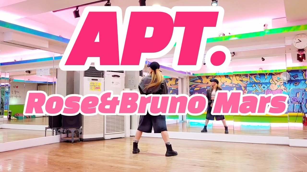 APT. | 아파트 | Rose & Bruno Mars (로제 &브루노마스) | 이지댄스 | 중독성게임😎 | 챌린지댄스 | 브루노마스 |  수능금지곡 | 지니댄스안무| 