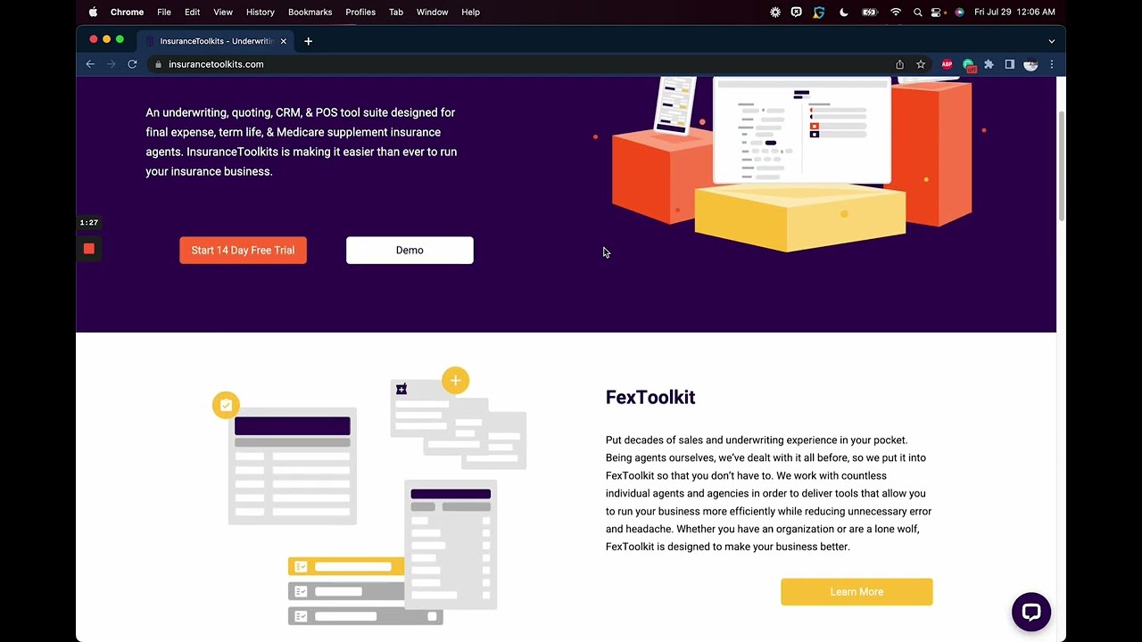 Insurance Toolkits Demo - Life & Health Quoting, Underwriting, + POS Software