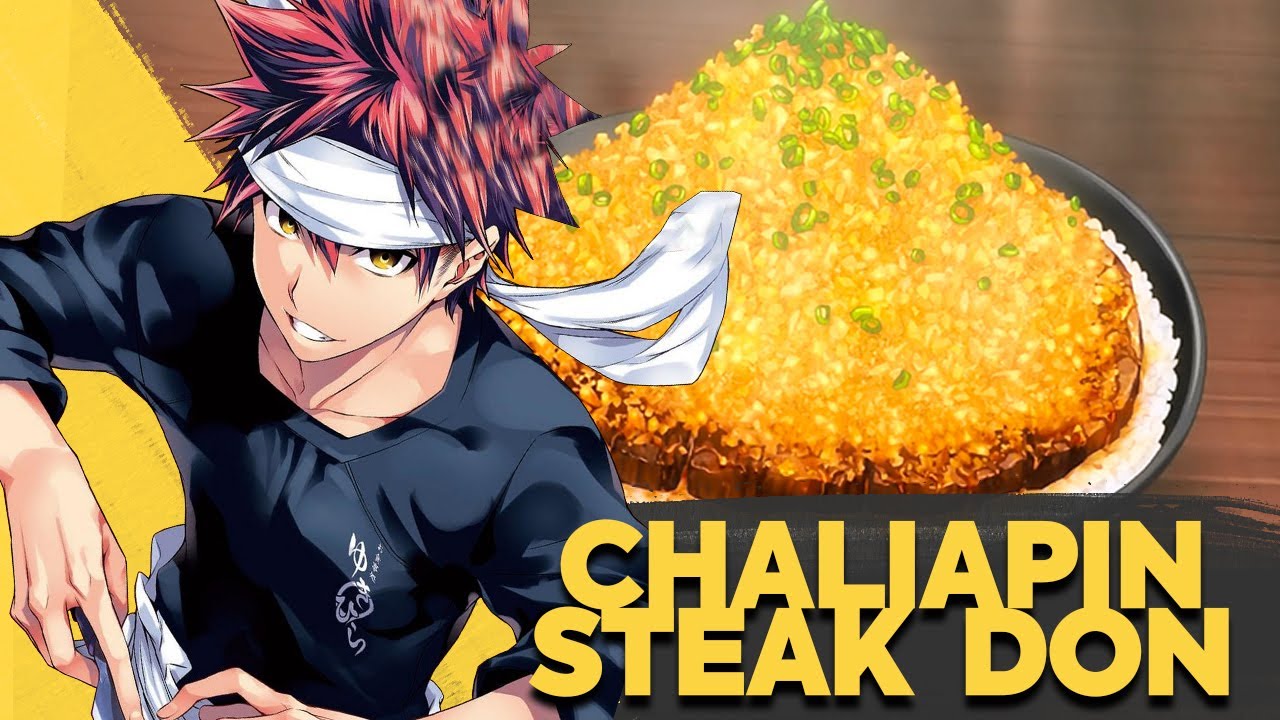 How to make Chaliapin Steak DON  by Yukihira Soma | Food Wars!: Shokugeki no Soma