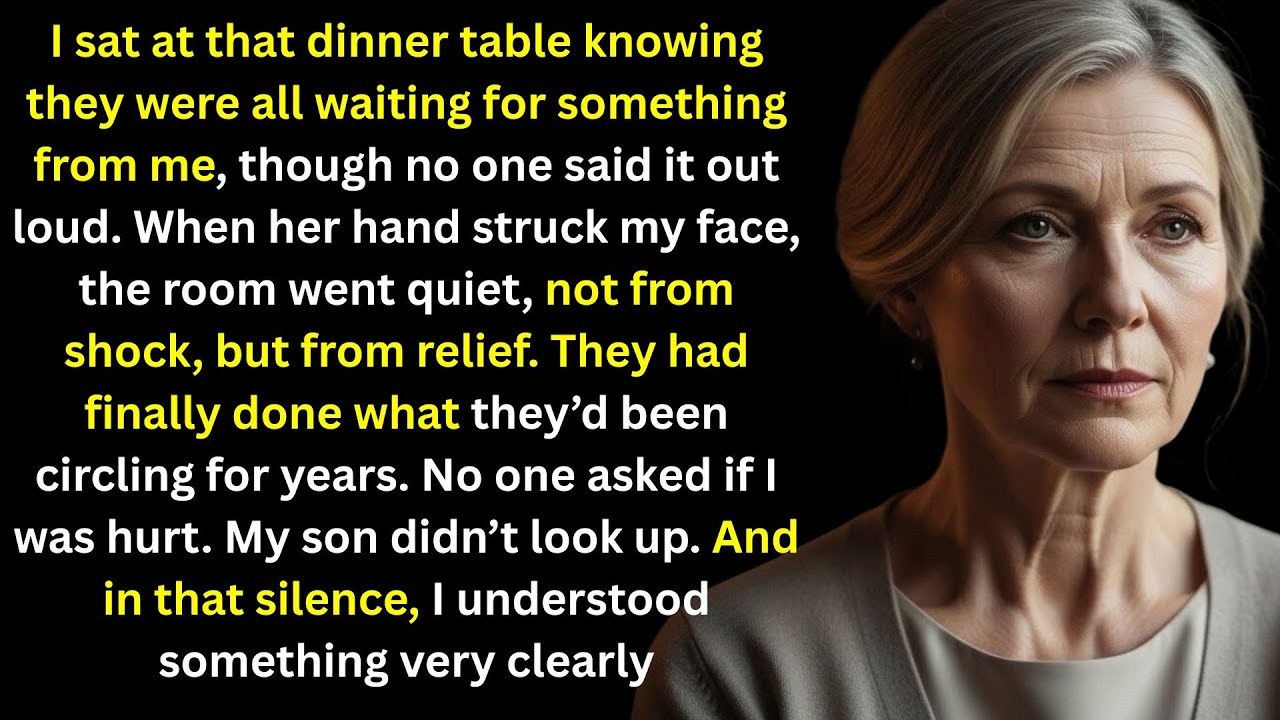 My Daughter In Law Slapped Me at Dinner Over My $25 Million Inheritance — Then the Lawyer Revealed t