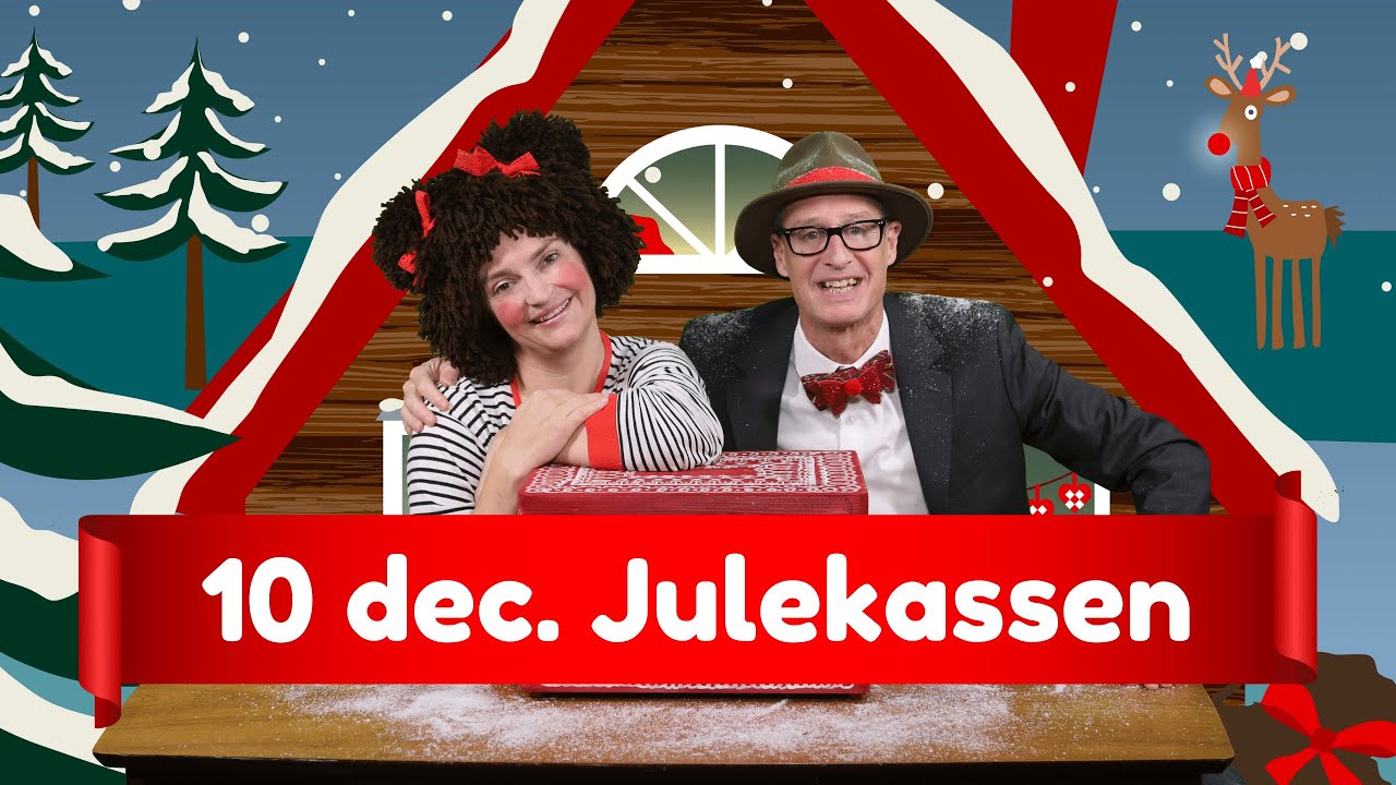 🎄 10 dec. 🎄 JULEKASSEN julekalender afsnit 10 🎄 med Popsi og Krelle
