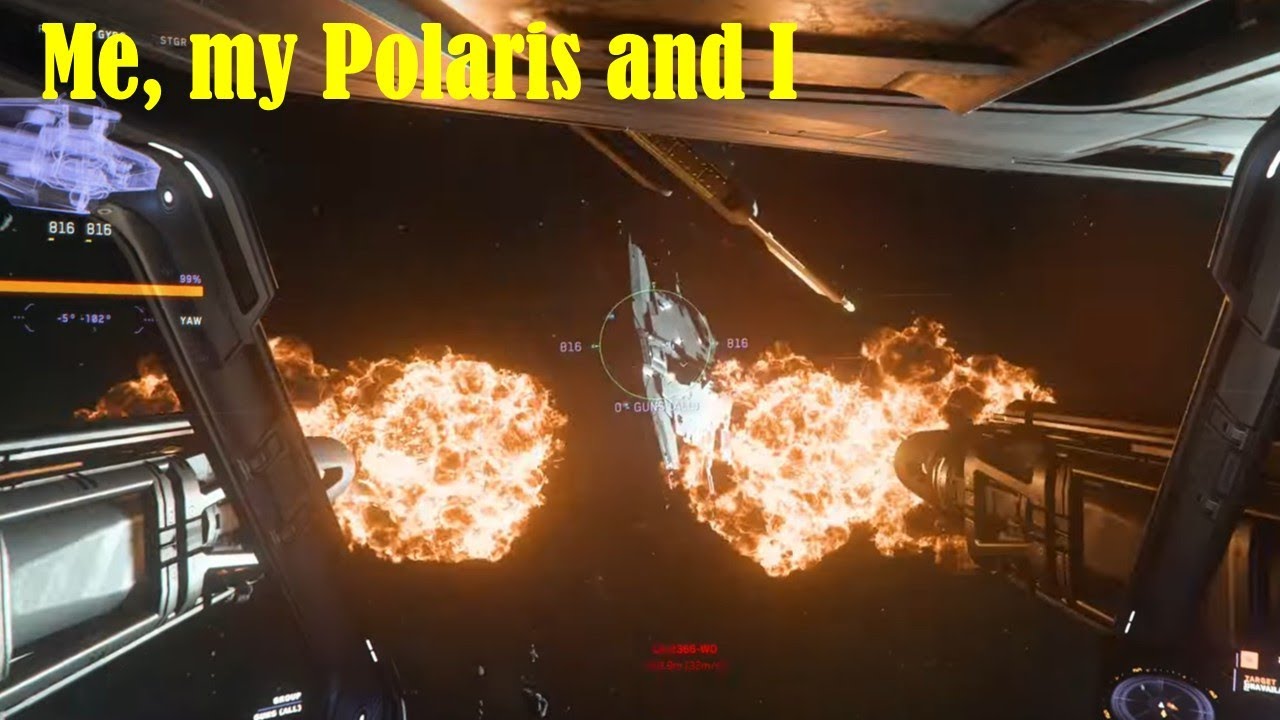 Star Citizen: Solo mit der Polaris bei den Gauntlet - Missionen... geht das?