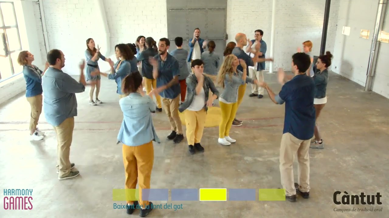 BAIXANT DE LA FONT DEL GAT -  PERCUSSIÓ CORPORAL - SANTI SERRATOSA