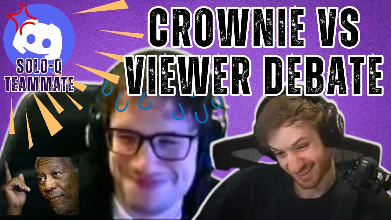 NEMESIS reacts to CROWNIE vs SoloQ Teammate Debate 🗣🔥🤣