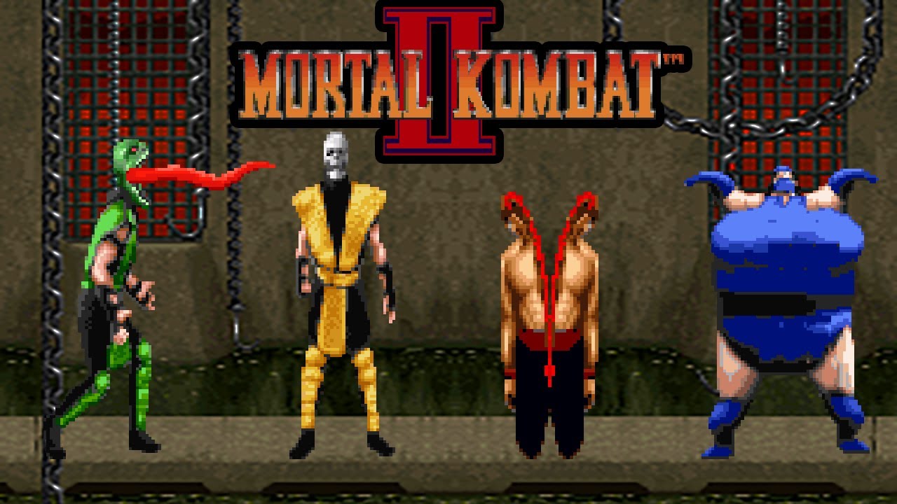 Mortal Kombat 2 (SNES) - All Fatalities