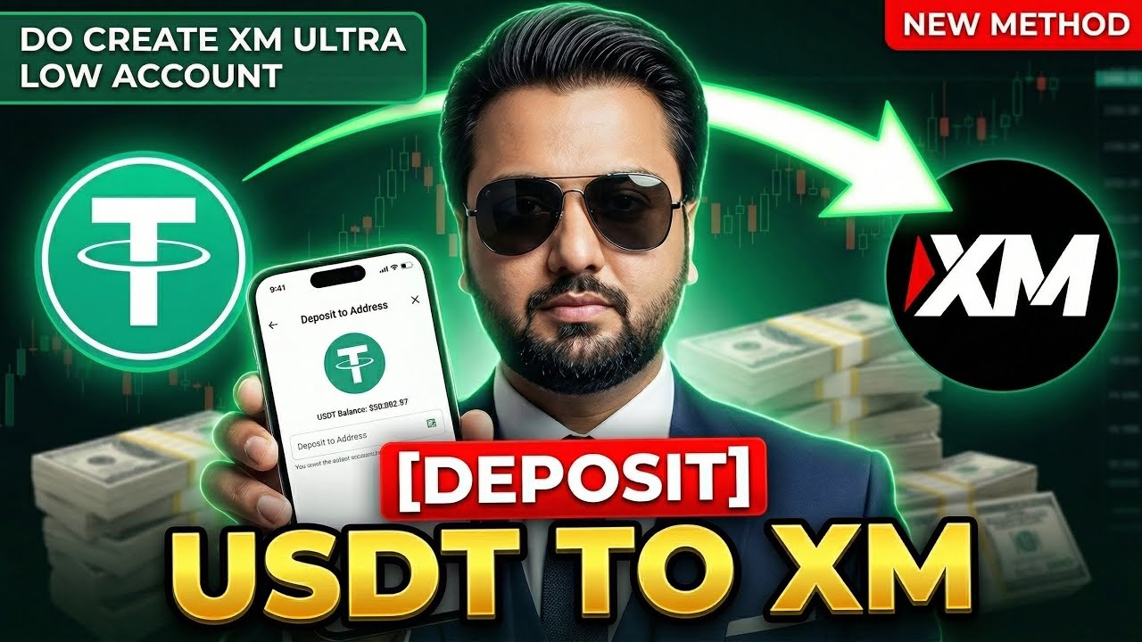 How to Deposit in XM Using USDT (Crypto Method) | Full Tutorial 2026
