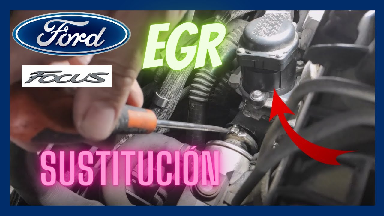 Sustitución válvula EGR Ford Focus 1.6 TDCI MK2