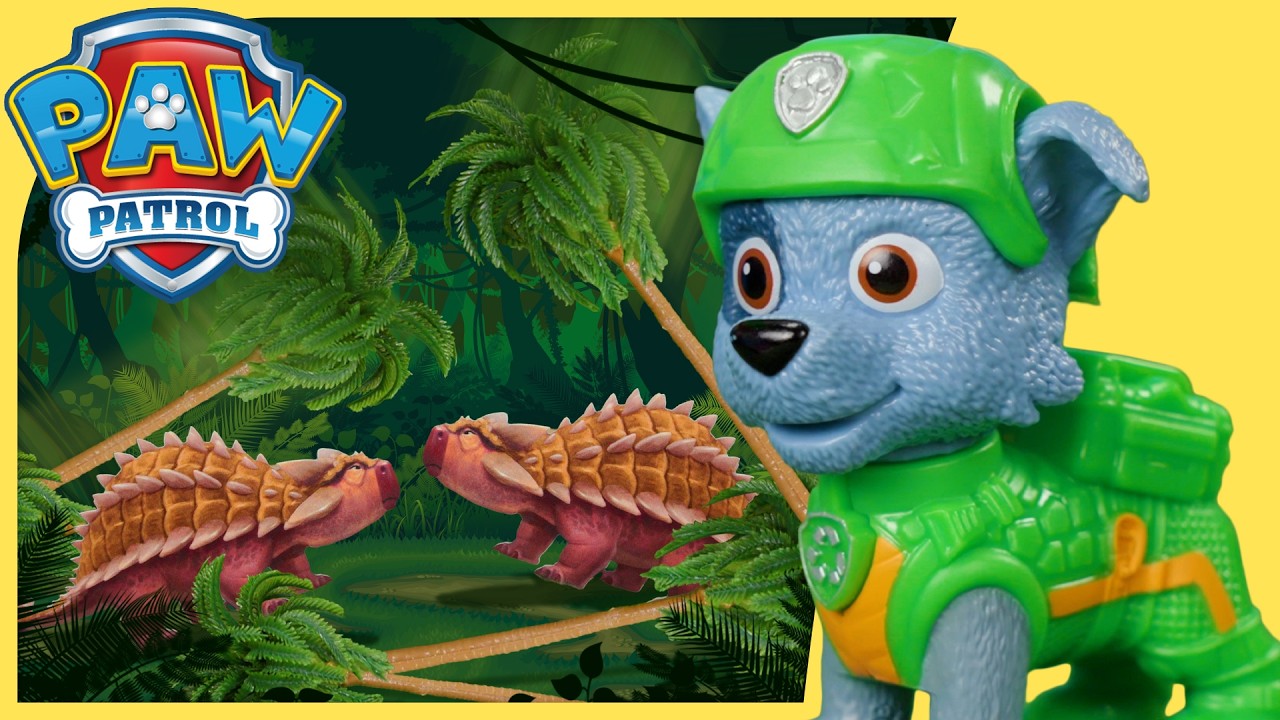 Marshall&rsquo;s Tree Trap Troubles | PAW Patrol | Toy Play for Kids