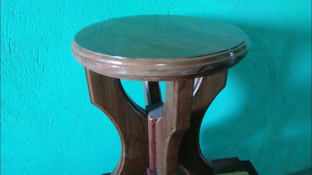 Como Fazer Um Banquinho Surpreedentemente Incrível de Madeira! O Mais Fácil do Mundo_ Assim nunca vi