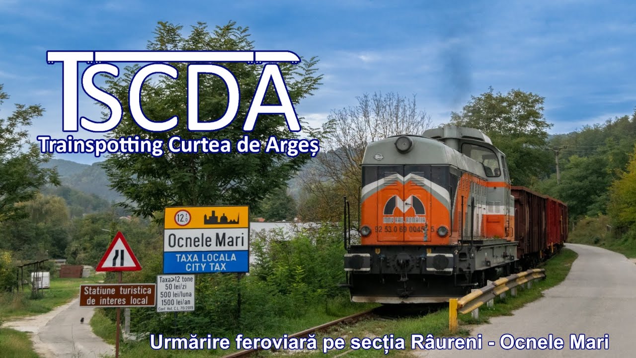 [4K] "Sare feroviară" între Râureni și Ocnele Mari
