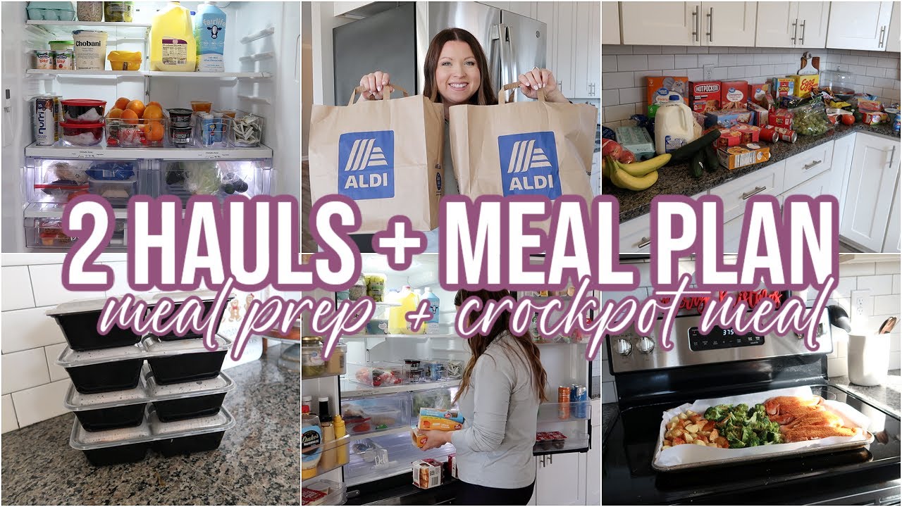 Закупка продуктов из ALDI и WALMART, простое приготовление еды, блюда в горшочке | Закупка продук...
