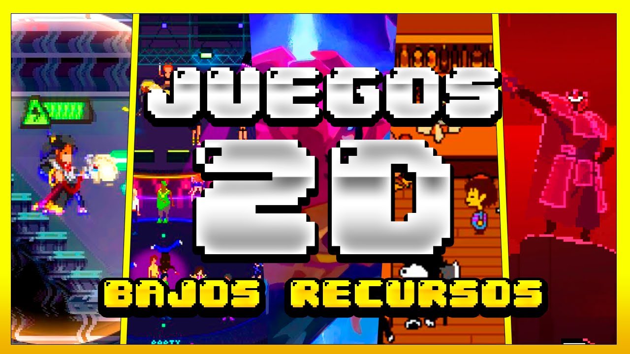 🎮 Top 10 MEJORES JUEGOS PIXEL ART/2D para PC de BAJOS RECURSOS 👾