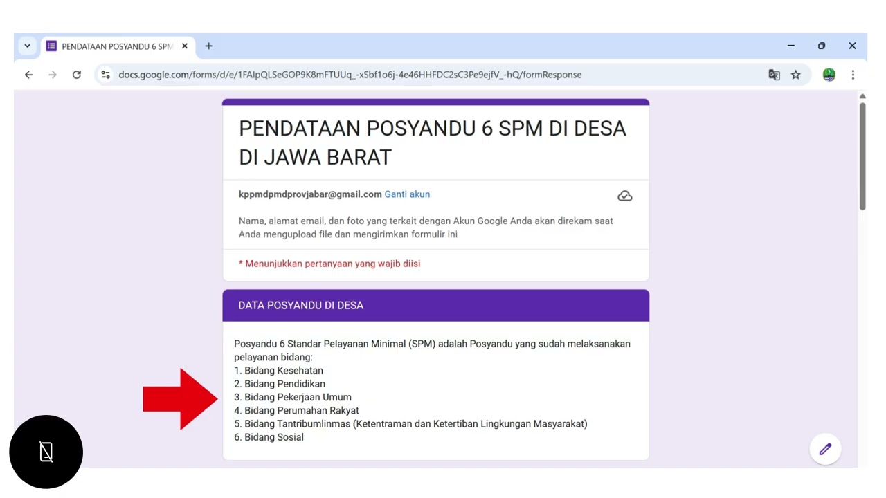TUTORIAL PENGISIAN DATA POSYANDU 6 SPM UNTUK DESA DAN KELURAHAN