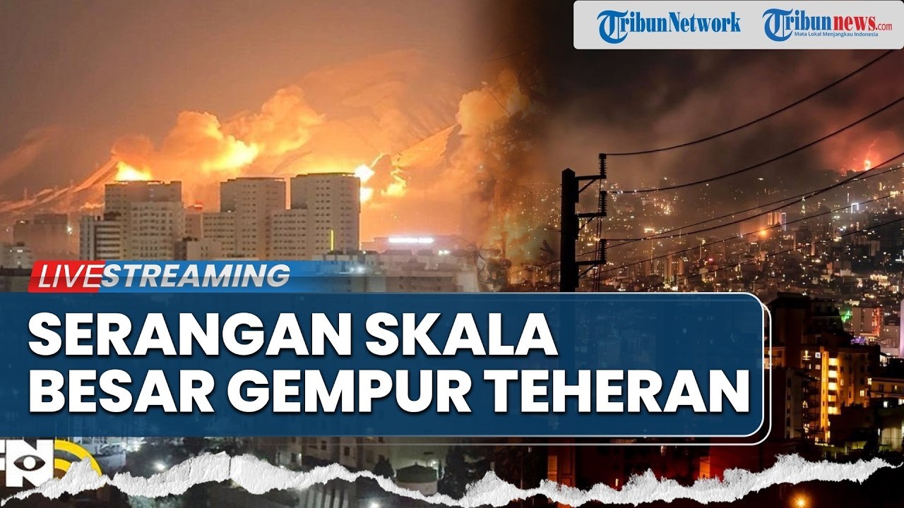 🔴Perang Hari 7: Serangan Skala Besar AS & Israel buat Langit Ibu Kota Iran Memerah