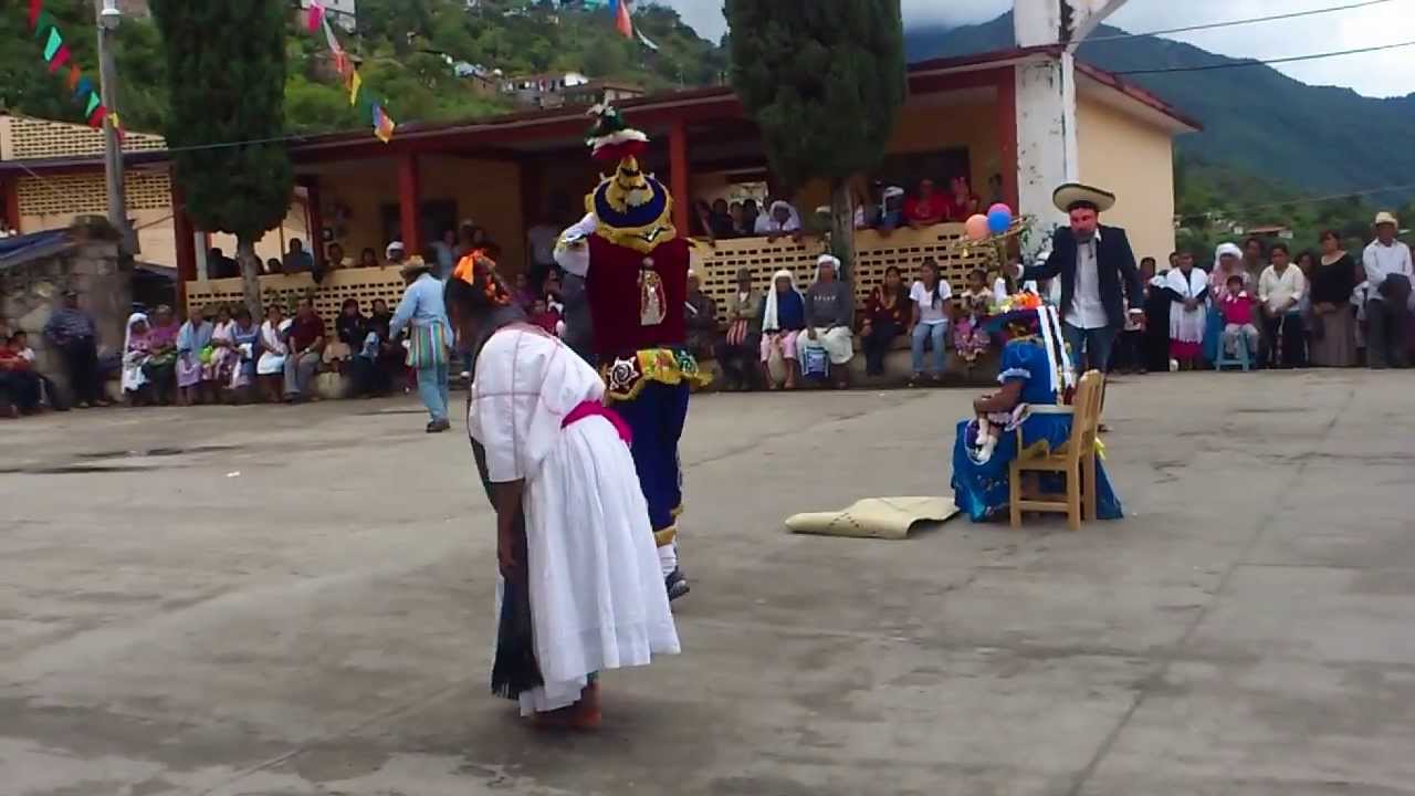 Zoogocho, Oaxaca .- La danza del Huenche Nene