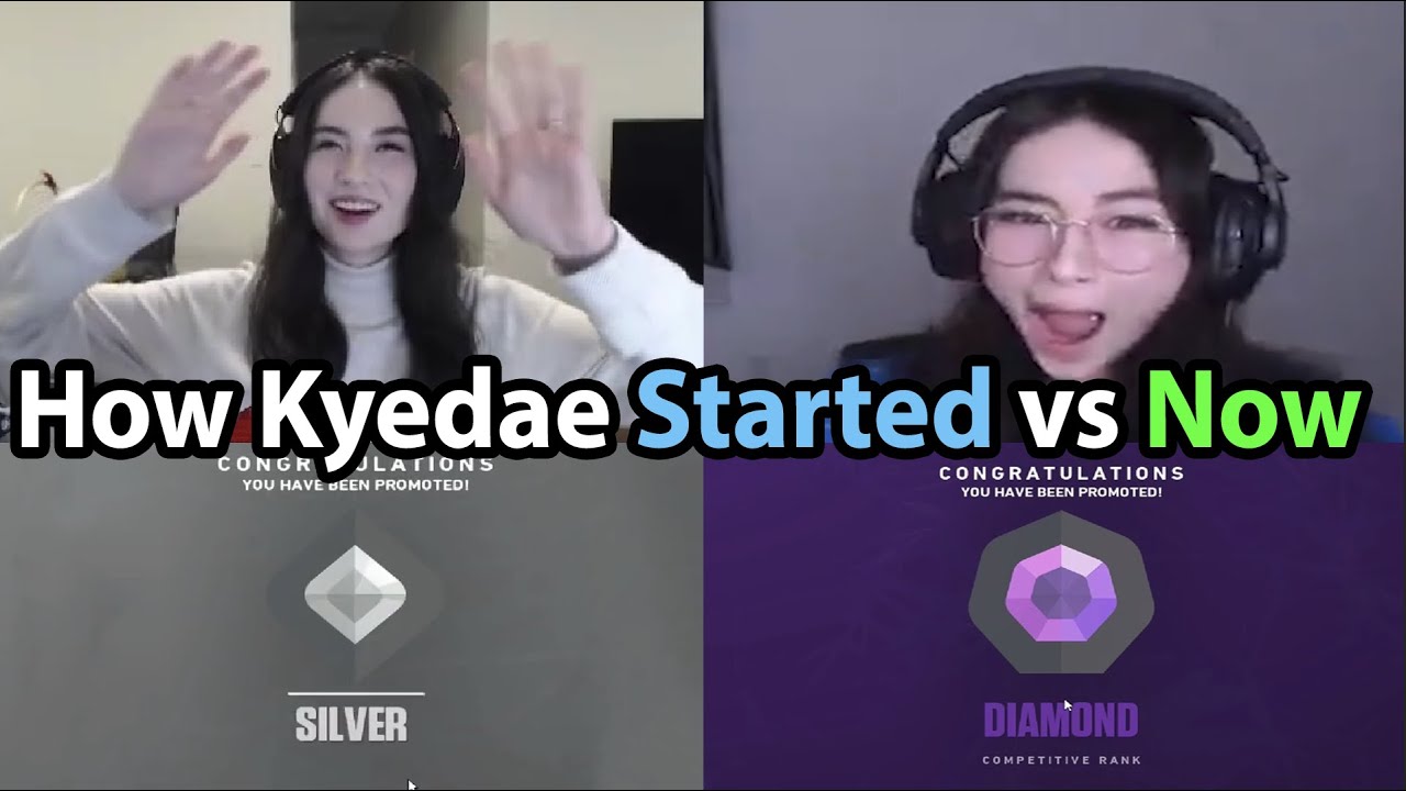 How Kyedae STARTED Valorant vs NOW