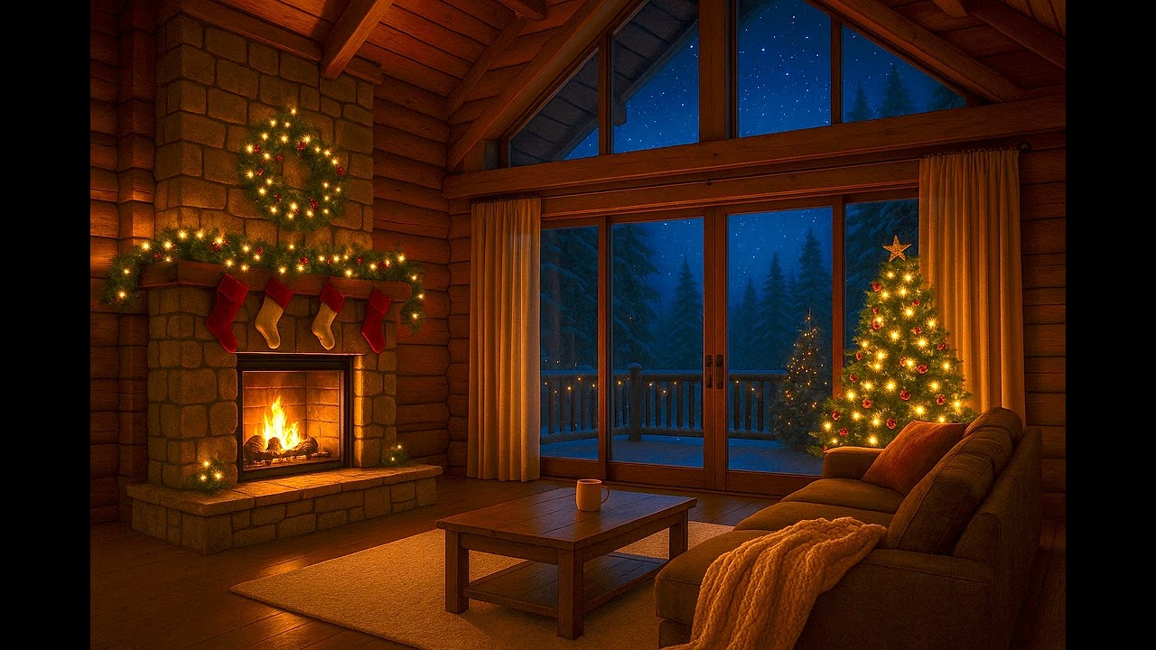Fireplace Focus | Calm Music for Deep Work & Study