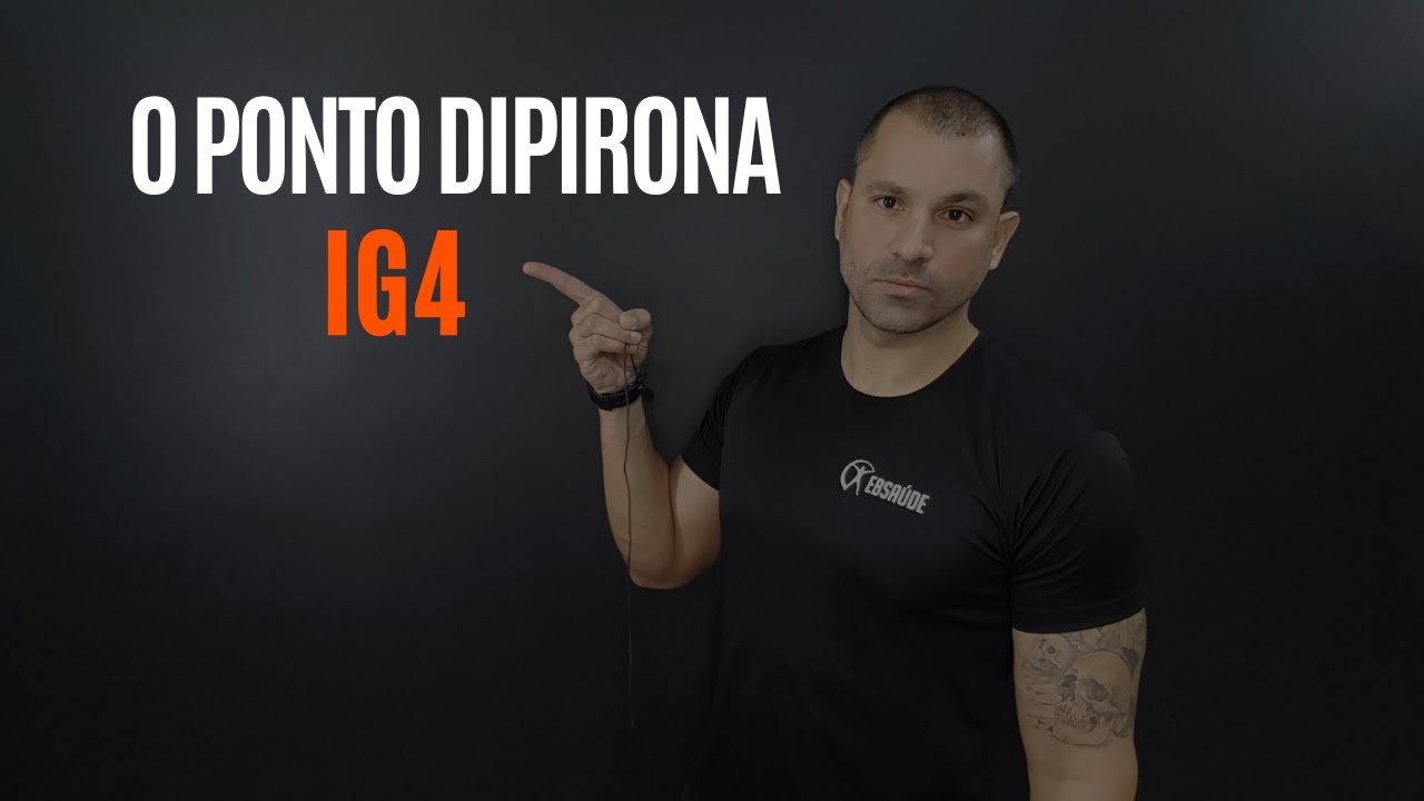 Um ponto de Acupuntura para dor, sinusite, febre, gripe, cefaleia e muito mais - IG4