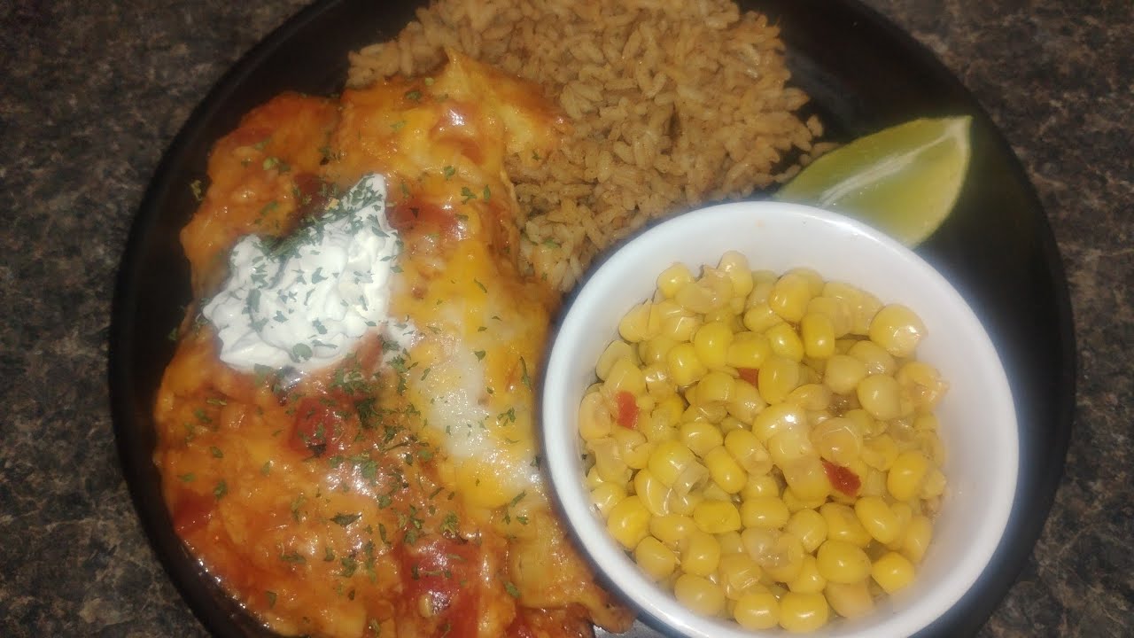 First Time Making Enchiladas 