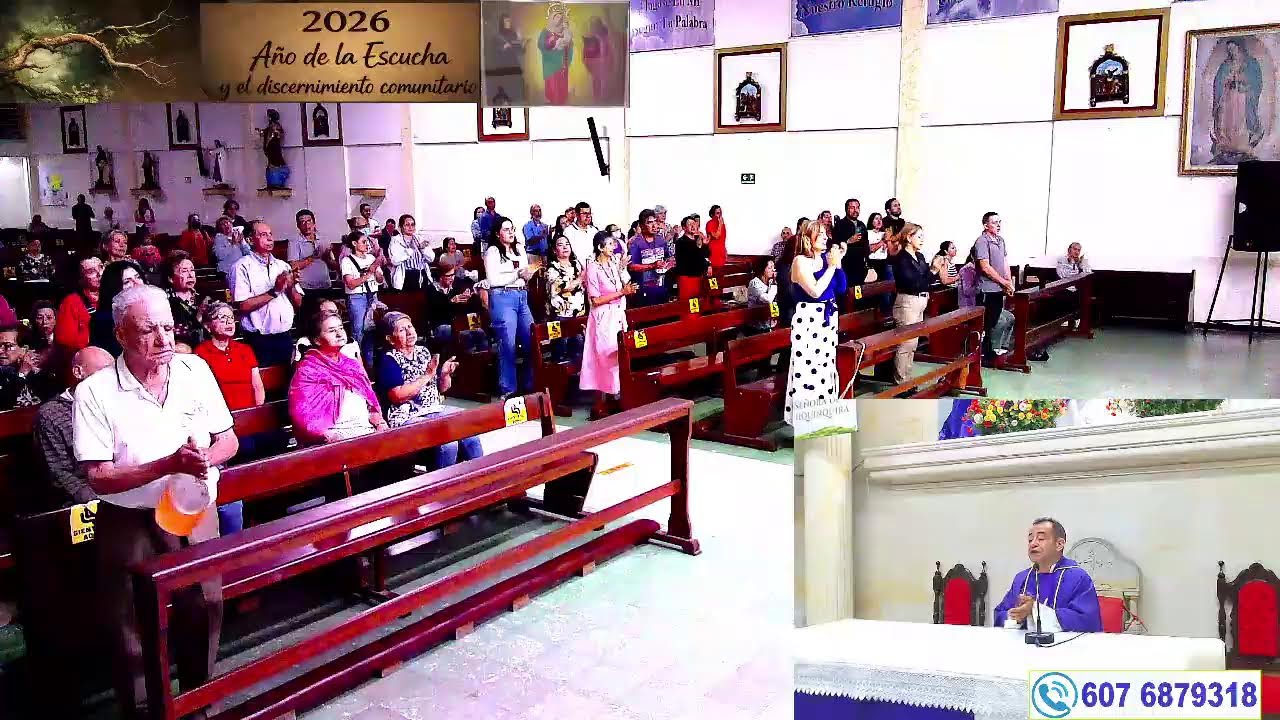 SAGRADA EUCARIASTIA 6:00 PM-  MIERCOLES SEMANA IV DE  CUARESMA -  PBRO ELEAZAR MUÑOZ- MARZO 18