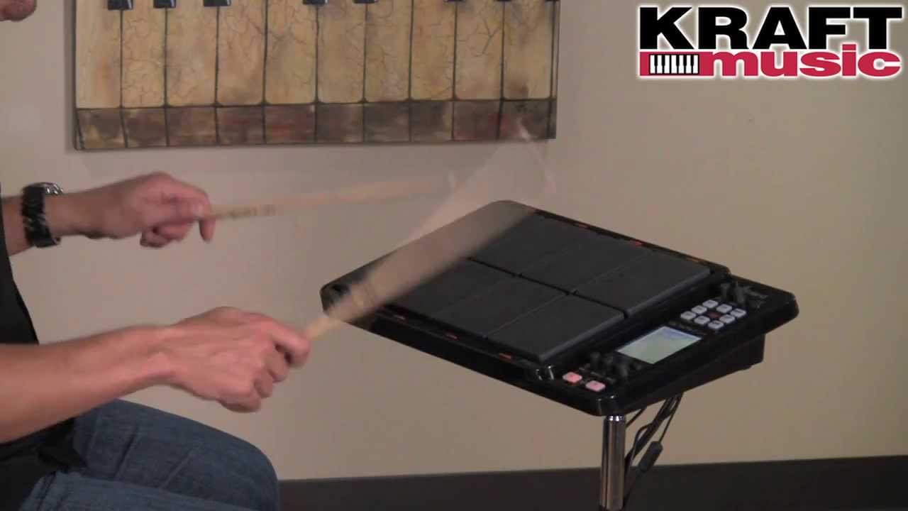 Kraft Music - Roland OCTAPAD SPD-30 Demo with Steve Fisher