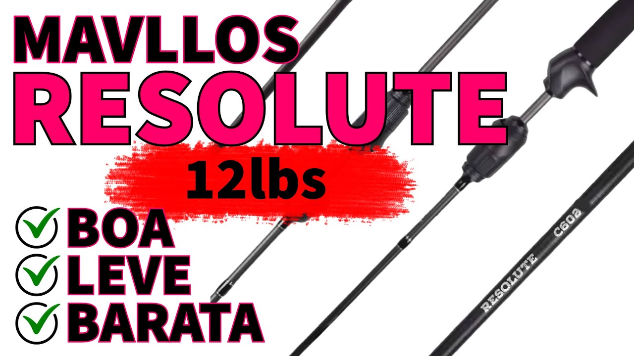 Mavllos Resolute 12lbs: A Vara Que Vai Elevar Sua Pescaria a Outro Nível!