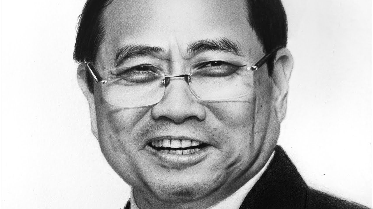 Vẽ Bác Phạm Minh Chính Thủ Tướng VIỆT NAM - Tôi Yêu VIỆT NAM - Tô Lộc ART