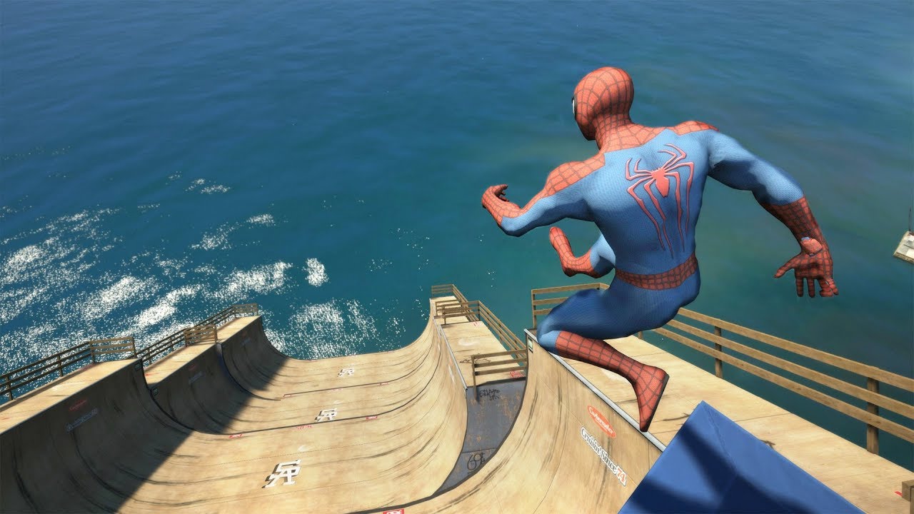 GTA 5 Water Ragdolls | SPIDERMAN Jumps/Fails ep.29 (Euphoria physics | Funny Moments)