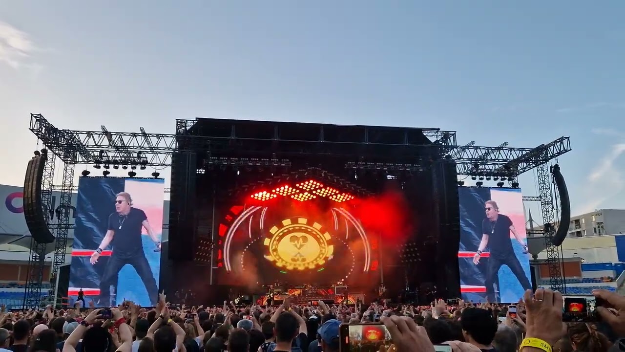 Guns N' Roses - Welcome To The Jungle Live!