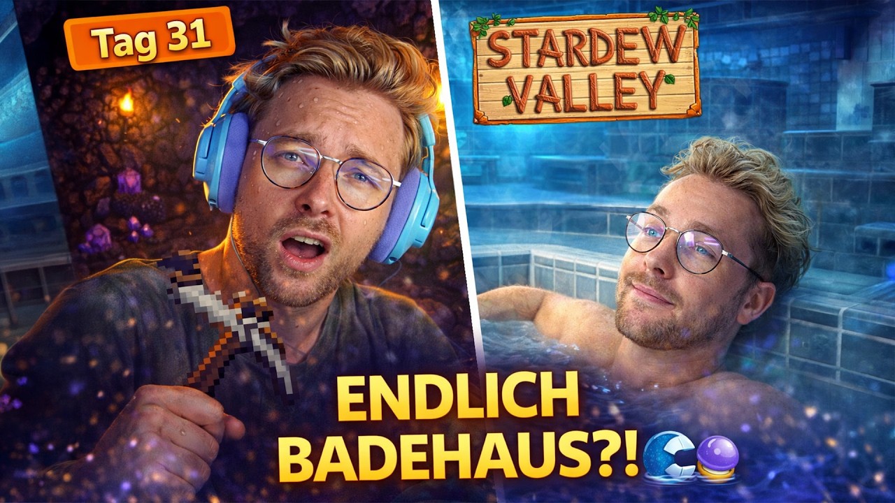 Erstes Mal im BADEHAUS?! 😳 Stardew Valley Tag 31