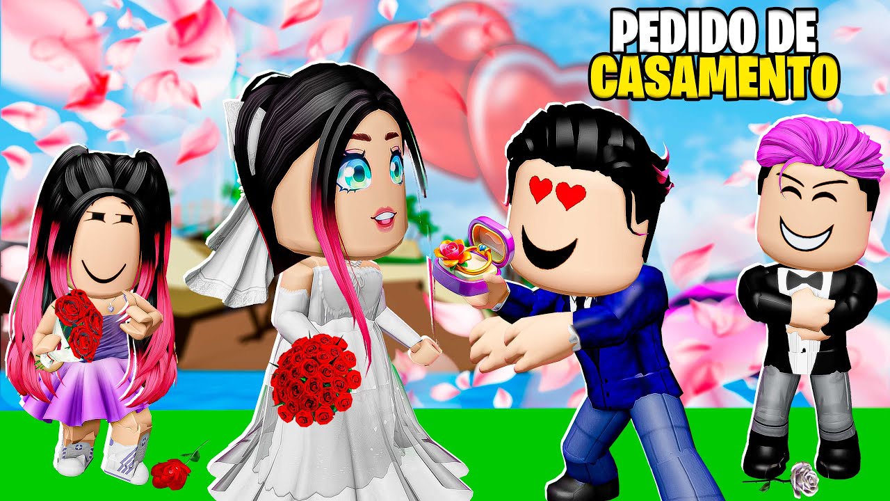 O AMARELO CORUJA ME PEDIU EM CASAMENTO NO BROOKHAVEN RP *Eu disse sim*